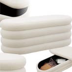 2dekans | tectake® Gestoffeerde bank met opbergruimte –, Ophalen of Verzenden, Zo goed als nieuw