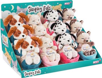 Nici knuffel hond pluche 12cm - sch van €15,99 voor €7,99, Ophalen of Verzenden, Nieuw