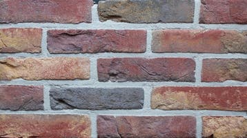 art 4401A rood paars geel donker nuance handvorm, Nieuw