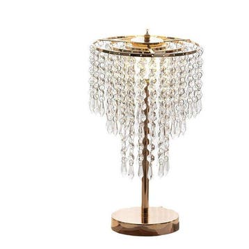 tiworld - Tafellamp - Kristal - Bureaulamp met kristallen
