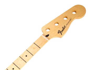 Fender Precision Bass Hals medium jumbo frets maple, Verzenden, Nieuw