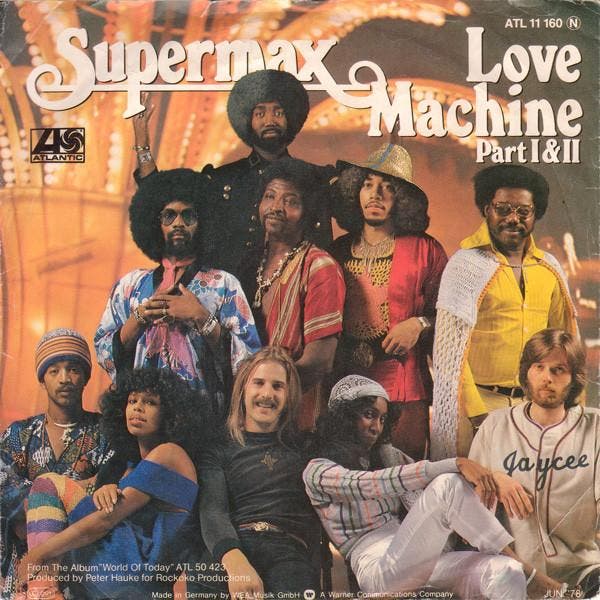 vinyl single 7 inch - Supermax - Love Machine (Part I &am..., Cd's en Dvd's, Vinyl Singles, Zo goed als nieuw, 7 inch, Pop, Verzenden