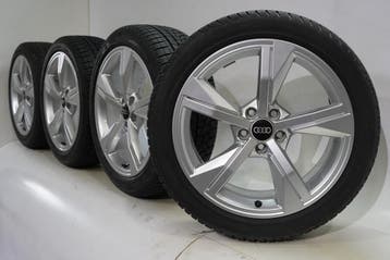 Audi A1 S1 82A 8X 17 inch velgen Hankook Winterbanden Origin, Gebruikt, Velg(en), 17 inch, Winterbanden