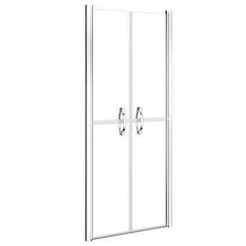 vidaXL Douchedeur 81x190 cm ESG transparant, Verzenden, Nieuw