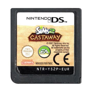 DS De Sims 2: Op Een Onbewoond Eiland, Verzenden, Zo goed als nieuw