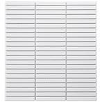 Wand Mozaïek Tegels Kitkat Factory Keramiek Wit Glans - M.., Doe-het-zelf en Verbouw, Tegels, Nieuw, Ophalen of Verzenden, 20 tot 40 cm