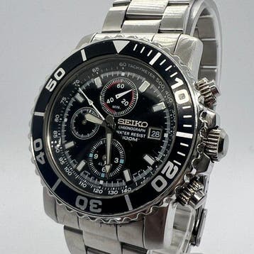 Seiko - SEIKO Chronograph 7T62-0CV0 - Zonder minimumprijs -