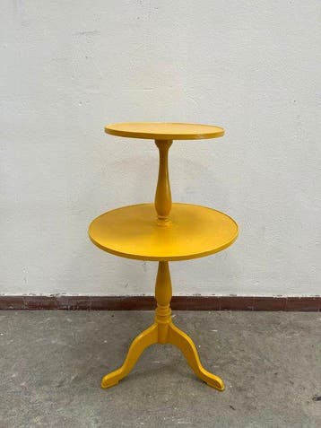 Tafel - Hout - Koffietafel van hout met twee legplanken,