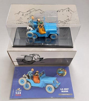 Tintin - 1 Figurine - Hachette/Moulinsart - Tintin - 1/24 -, Nieuw