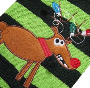 Honden Foute Kersttrui Groen Streep Eland (Truien), Ophalen of Verzenden, Nieuw, Hondenvest