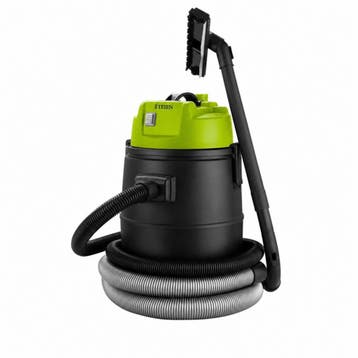 Teien Vijverstofzuiger 4-in-1 met Afvoer - Zwart, Verzenden, Nieuw
