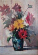 Corrado Michelozzi (1883-1965) - Vaso di fiori