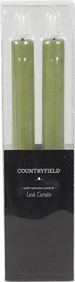 Countryfield LED-kaarsen met afstandsbediening Lyon (Set, Ophalen of Verzenden, Nieuw