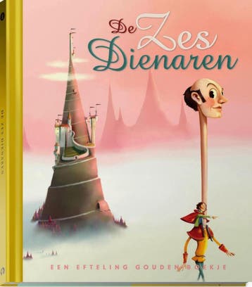 De zes dienaren - Efteling - gouden boekjes - Efteling, Verzenden, Zo goed als nieuw, Efteling