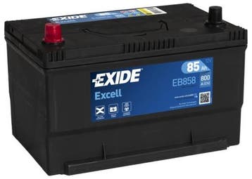 Exide Excell 12V accu | EB858 | 12V 85Ah, Ophalen of Verzenden, Nieuw