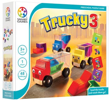 Smart Games houten puzzel Trucky 3  van €29,99 voor €20,99, Ophalen of Verzenden, Nieuw