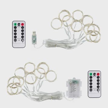 LED Gordijn Slinger Verlichting 3Mx1M/2M/3M - USB Fairy Ligh, Verzenden, Nieuw