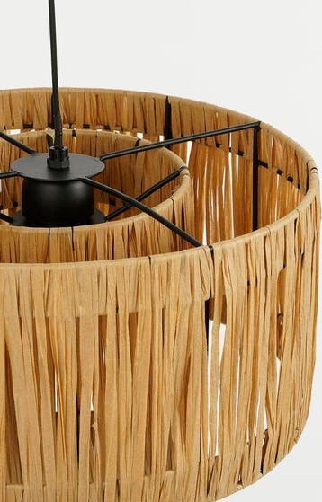 2dekans | Mica Decorations Elisa Hanglamp - H30 x Ø35 cm -, Huis en Inrichting, Ophalen of Verzenden, Zo goed als nieuw