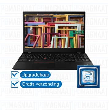 Lenovo ThinkPad T590 Laptop i5-8265U 8GB 256GB NVMe, Gebruikt, Qwerty, 8 GB, Minder dan 2 Ghz