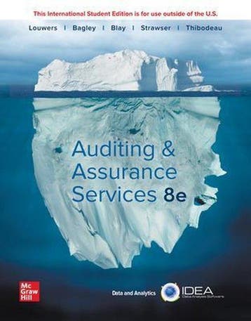 ISE Auditing  Assurance Services 9781260570519, Verzenden, Zo goed als nieuw