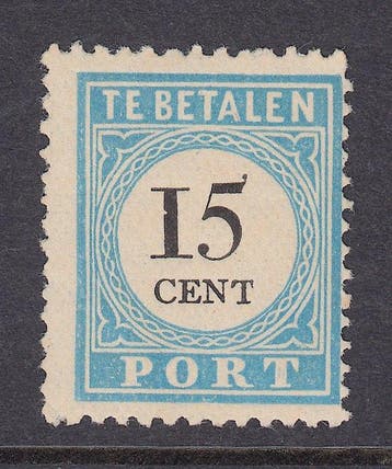 Nederland 1881 - Portzegel - NVPH P9, Gestempeld