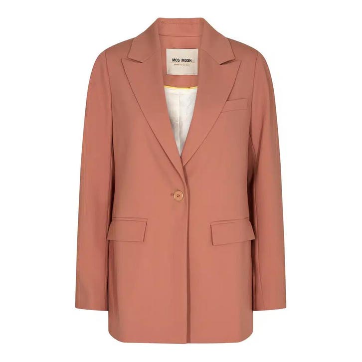 Mos Mosh • bruine blazer Bine Leia • 36, Kleding | Dames, Truien en Vesten, Bruin, Nieuw, Maat 36 (S), Verzenden