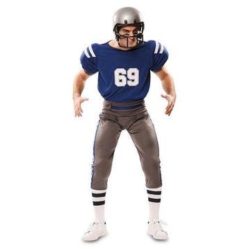 Rugby kostuum (American Football), Verzenden, Nieuw, Feestartikel