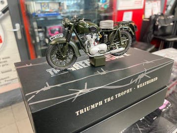 Corgi 1:12 - Model motorfiets - Triumph TR6 Trophy, Hobby en Vrije tijd, Nieuw