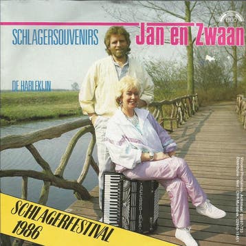 vinyl single 7 inch - Jan &amp; Zwaan - Schlagersouvenirs, Cd's en Dvd's, Vinyl Singles, Verzenden, Zo goed als nieuw, 7 inch