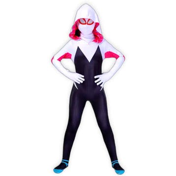 Spider Gwen - 140 (8-9 Jaar) - Verkleedkleding, Kinderen en Baby's, Carnavalskleding en Verkleedspullen, Ophalen of Verzenden