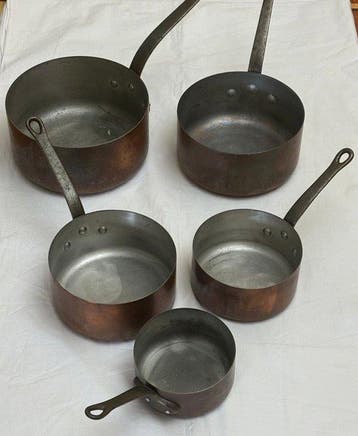Les Cuivres de Faucogney - Pot (5) - Koper, Metaal, Tin -