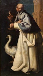 École Espagnole Ancienne (c. 1780) - Saint Hughes de Lincoln