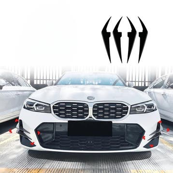 Front Bumper Canards Voor BMW 3 Series G20 LCI M Sport &, Auto-onderdelen, Ophalen of Verzenden, Nieuw
