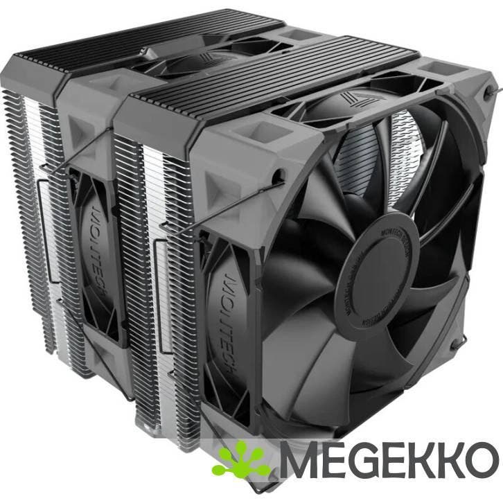 Montech NX600 Zwart, Computers en Software, Computerkoelers, Nieuw, Verzenden