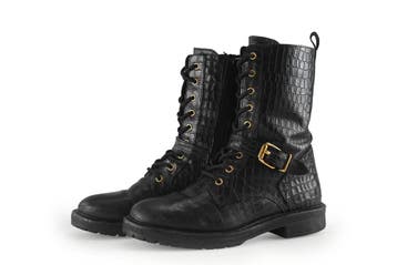 Omoda Veterboots in maat 38 Zwart, Verzenden, Zwart, Omoda, Overige typen