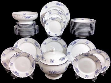 Richard Ginori - Tafelservies (37) - Forma Antico Doccia -