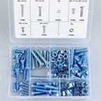 Benson Assortiment bouten en moeren - verzinkt - 125-deli..., Ophalen of Verzenden, Nieuw