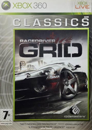 Racedriver GRID Classics (Xbox 360 tweedehands Game), Ophalen of Verzenden, Zo goed als nieuw