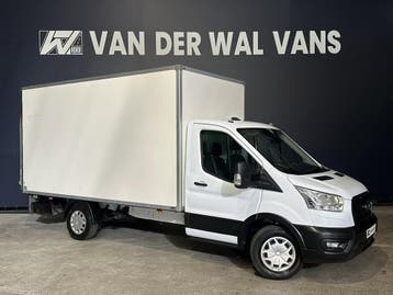 Ford Transit 2.0 TDCI 130pk Bakwagen Laadklep Euro6 Airco |, Stof, Gebruikt, Wit, Dealer onderhouden