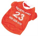 Honden voetbal shirt Van der Dog Oranje, Verzenden, Nieuw, Overige typen