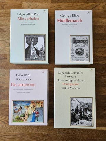 Gouden Reeks; George Eliot, Edgar Allan Poe, Bocaccio,