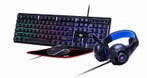 GMB Gaming Kit 4-in-1 Ghost (keyboard+muis+mat+headset), Nieuw