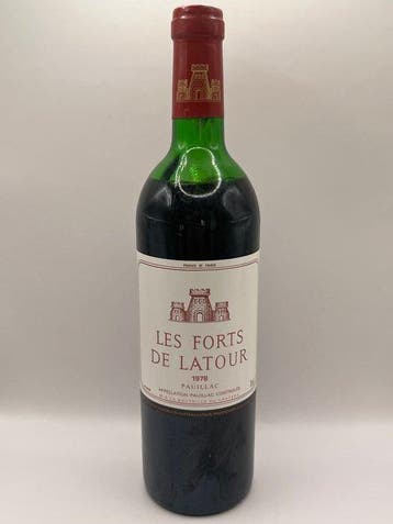1978 Les Forts de Latour, 2nd wine of Ch. Latour - Pauillac, Nieuw