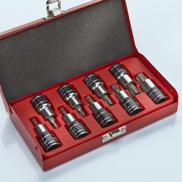 Smoos Torx doppenset 9-delig - Smoos, Doe-het-zelf en Verbouw, Gereedschap | Handgereedschap, Ophalen of Verzenden, Nieuw