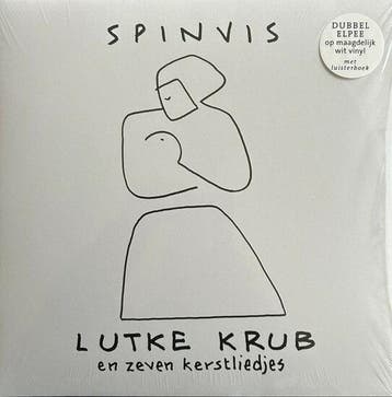 SPINVIS - LUTKE KRUB EN ZEVEN KERSTLIEDJES (2LP/WIT), Verzenden, Nieuw in verpakking