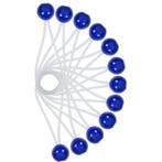 Benson Elastiek met bal - UV-bestendig - 20 kg trekkracht..., Ophalen of Verzenden, Nieuw