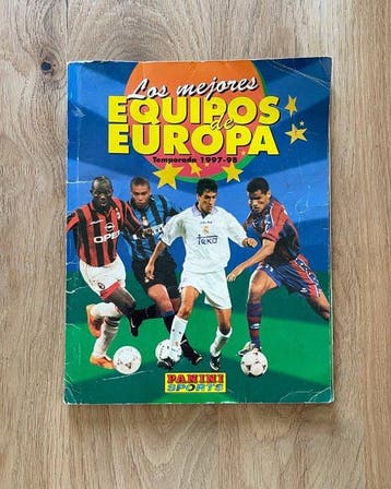 1997/98 Panini Los Mejores Equipos de Europa Guardiola,, Nieuw