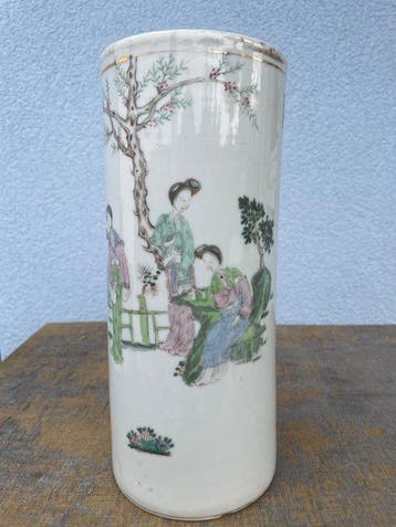 Vaas - Porselein - China (Zonder minimumprijs), Antiek en Kunst