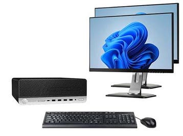 HP ProDesk 600 G5 SFF i5 9e Gen incl. 2 Monitoren + Windows, Ophalen of Verzenden, Nieuw