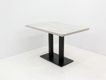 Kantinetafel - 80x120x80cm (hxbxd) - vergrijsd steigerhout, Ophalen of Verzenden, Gebruikt